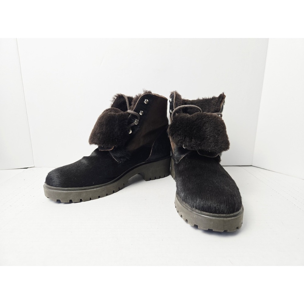 Alp Trend Womens fur boots‎ sz 39 1/2 lined winter boots
